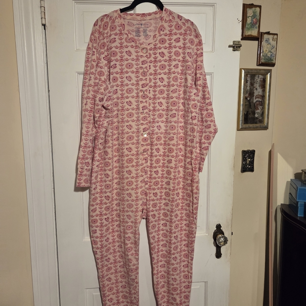 April Cornell XL Footie PJs